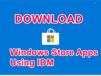 Download Windows Store Games through IDM XAP files