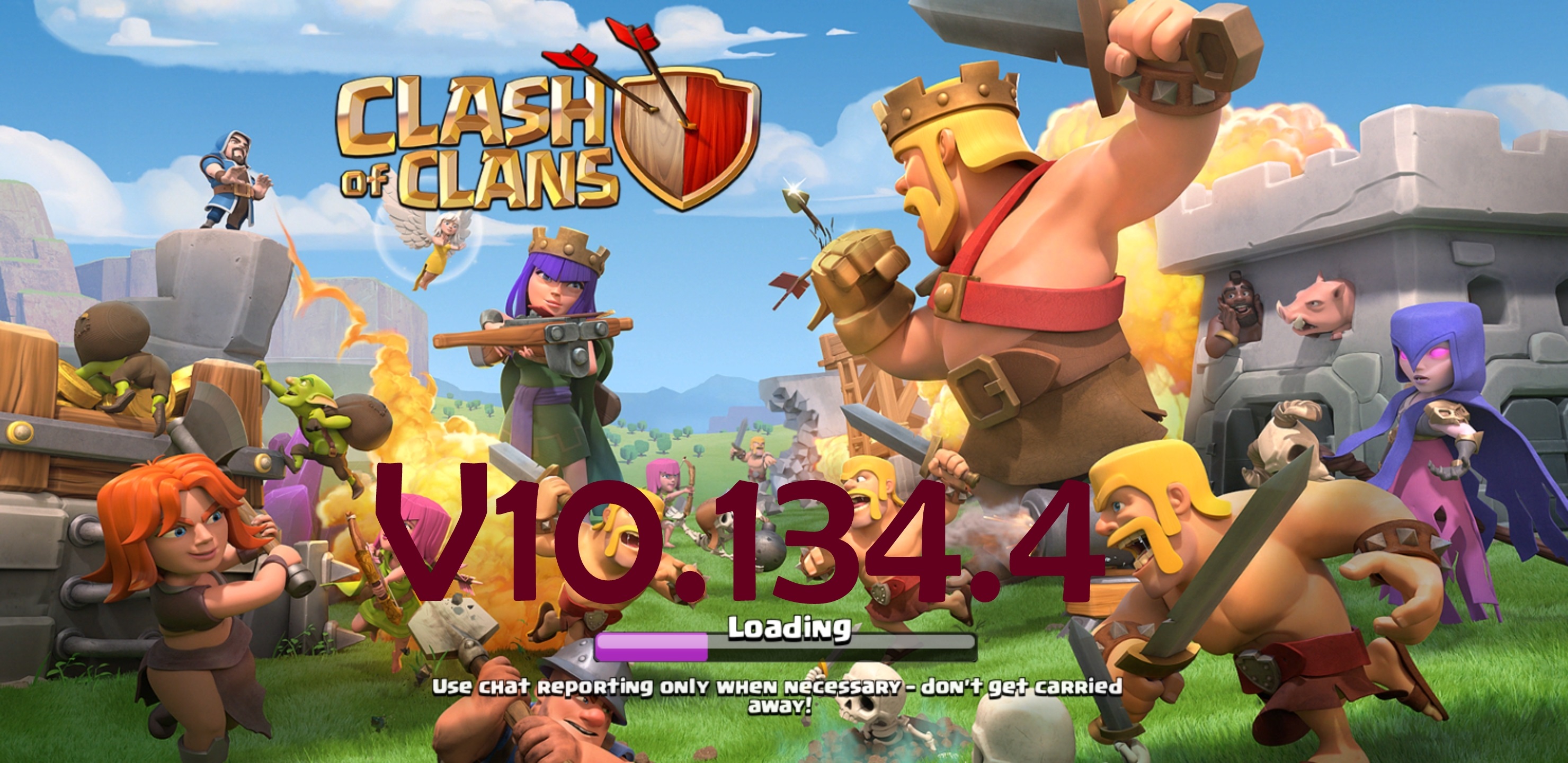 Clash of Clans v10.134.4 apk