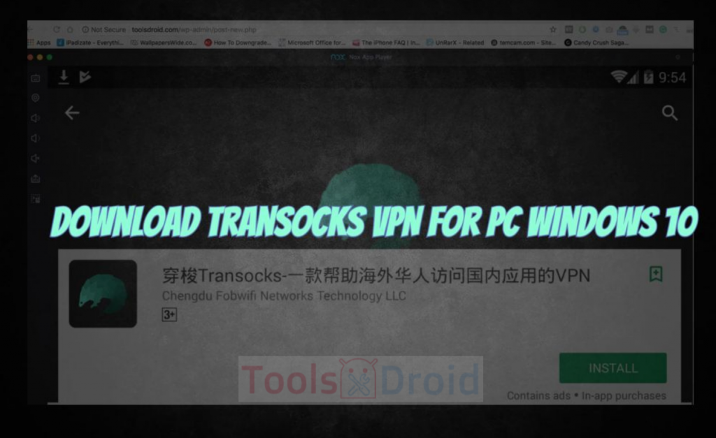 Transocks VPN for PC