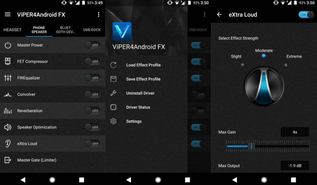 Viper4Android FX Material Theme Update