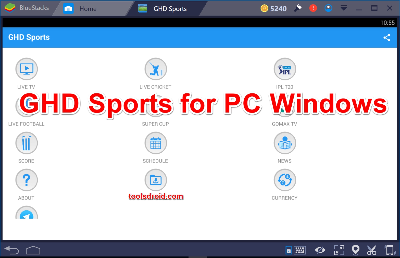 GHD Sports for PC Windows 10