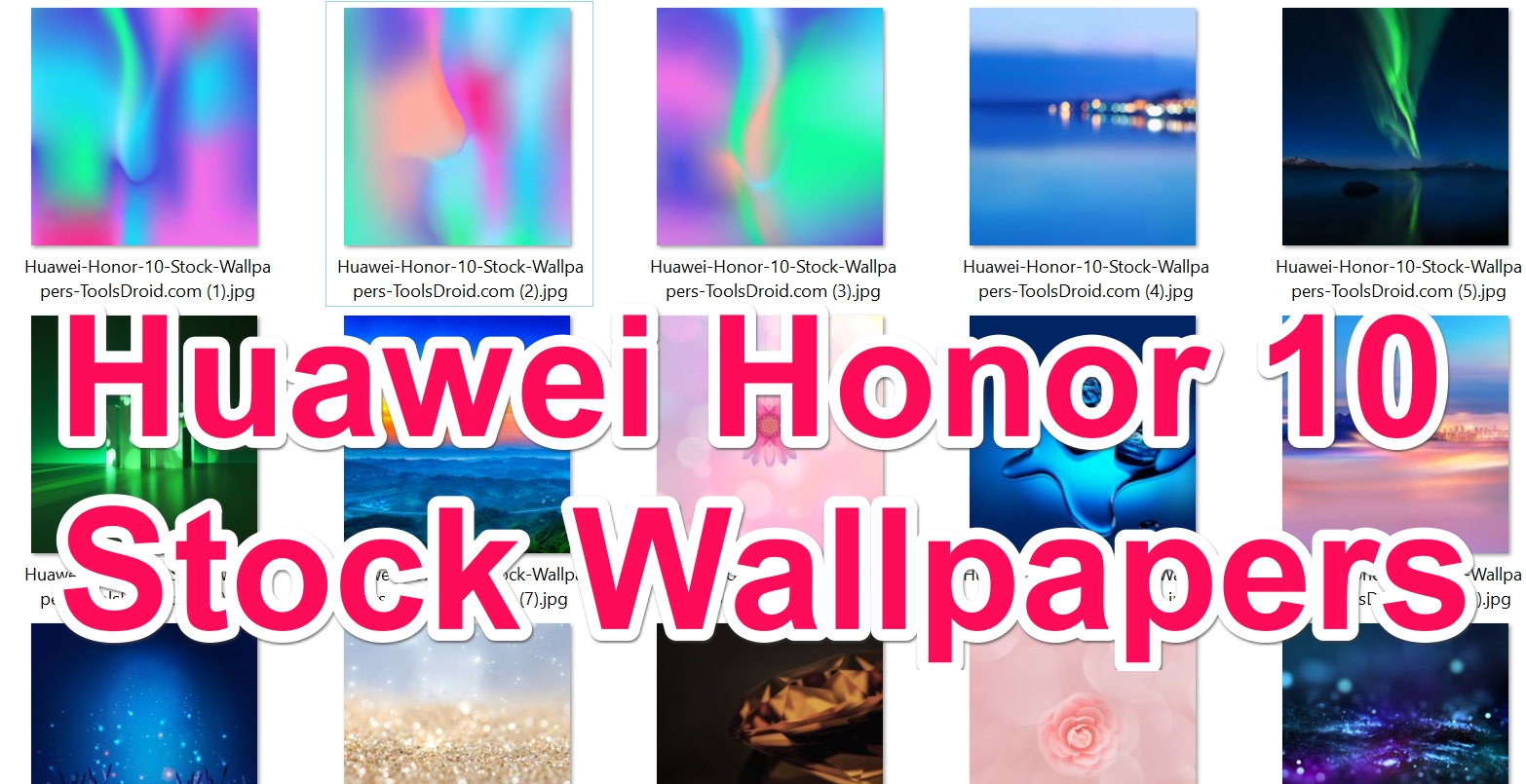 Huawei Honor 10 Stock Wallpapers download