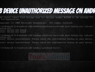 Fix ADB Device Unauthorized Message On Android