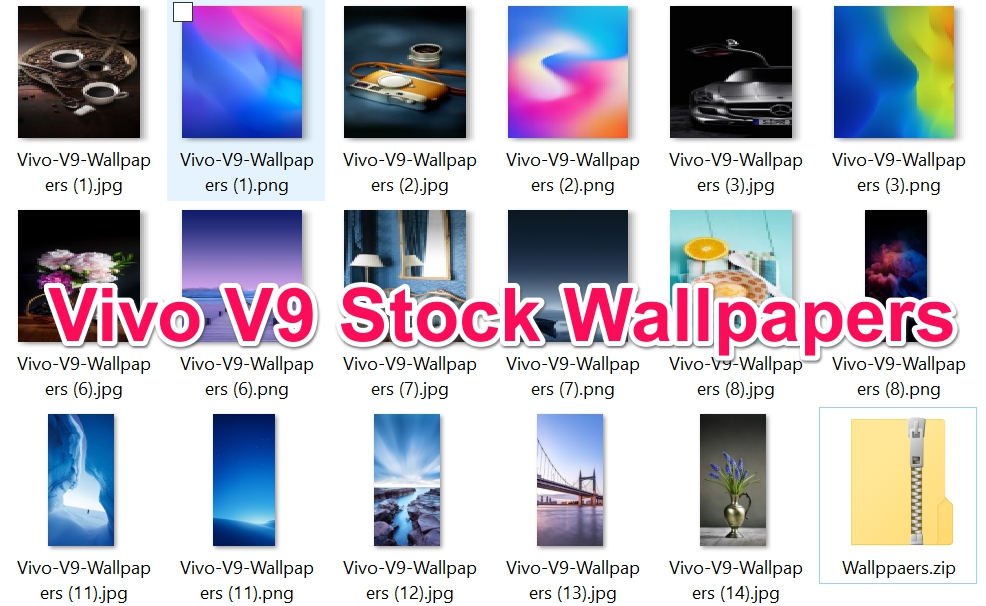 VIVO V9 Stock Wallpapers Android