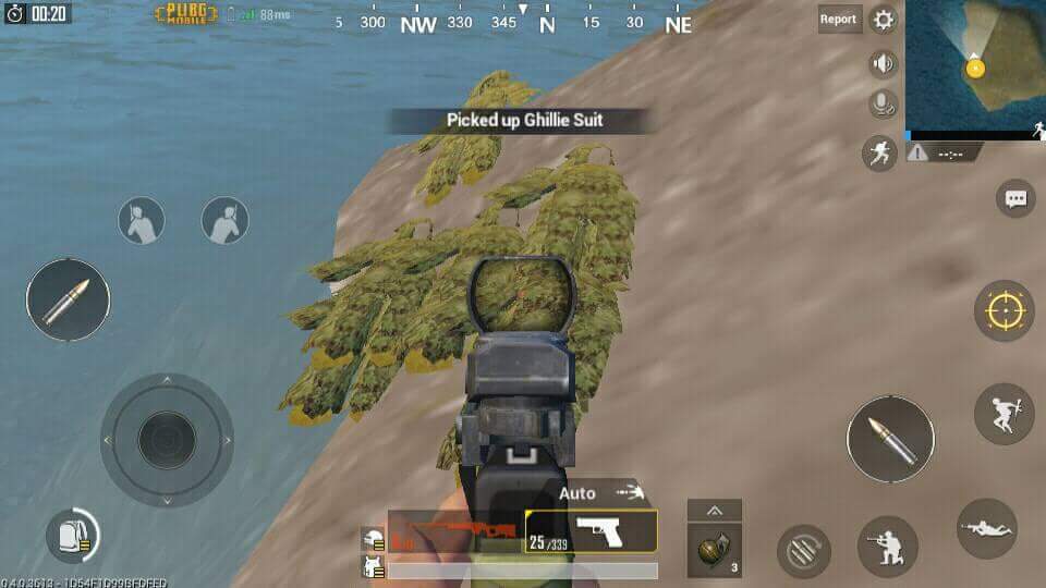 Where to find Ghillie Suit in PUBG Mobile 