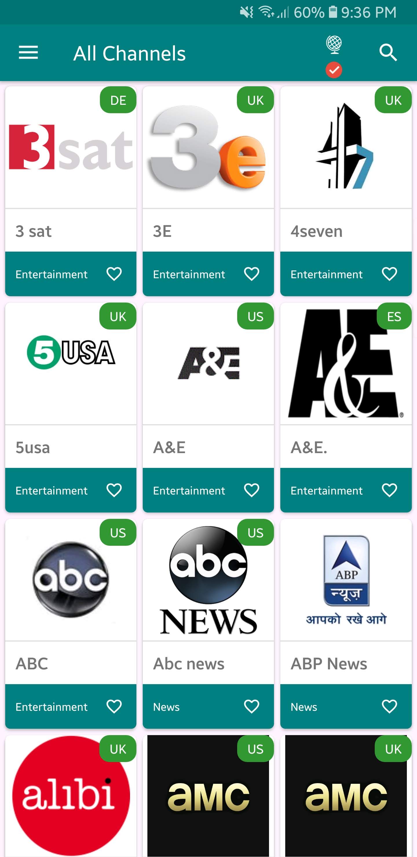 TV Tap Channels List Downloads