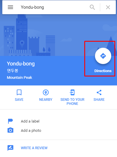 Google Maps City Search