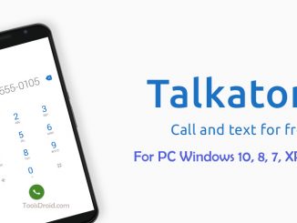 Talkatone for PC Windows 10