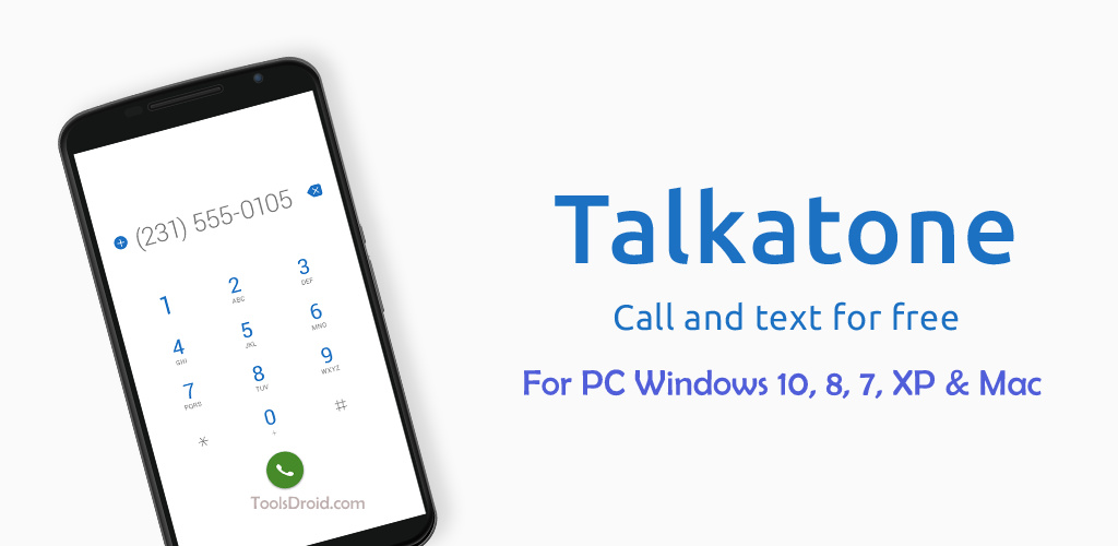 Talkatone for PC Windows 10