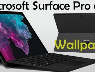 Microsoft Surface Pro 6 Stock Wallpapers