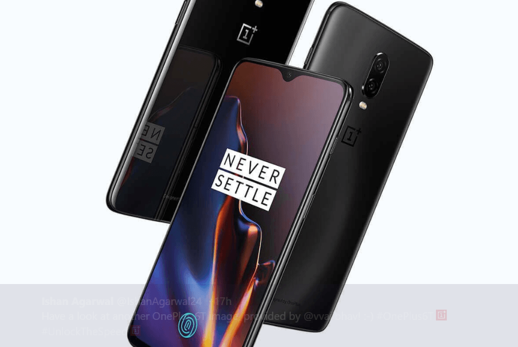 OnePlus 6T Official Specs and Images