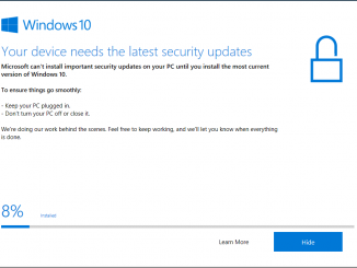 Windows 10 1903 Update assistant