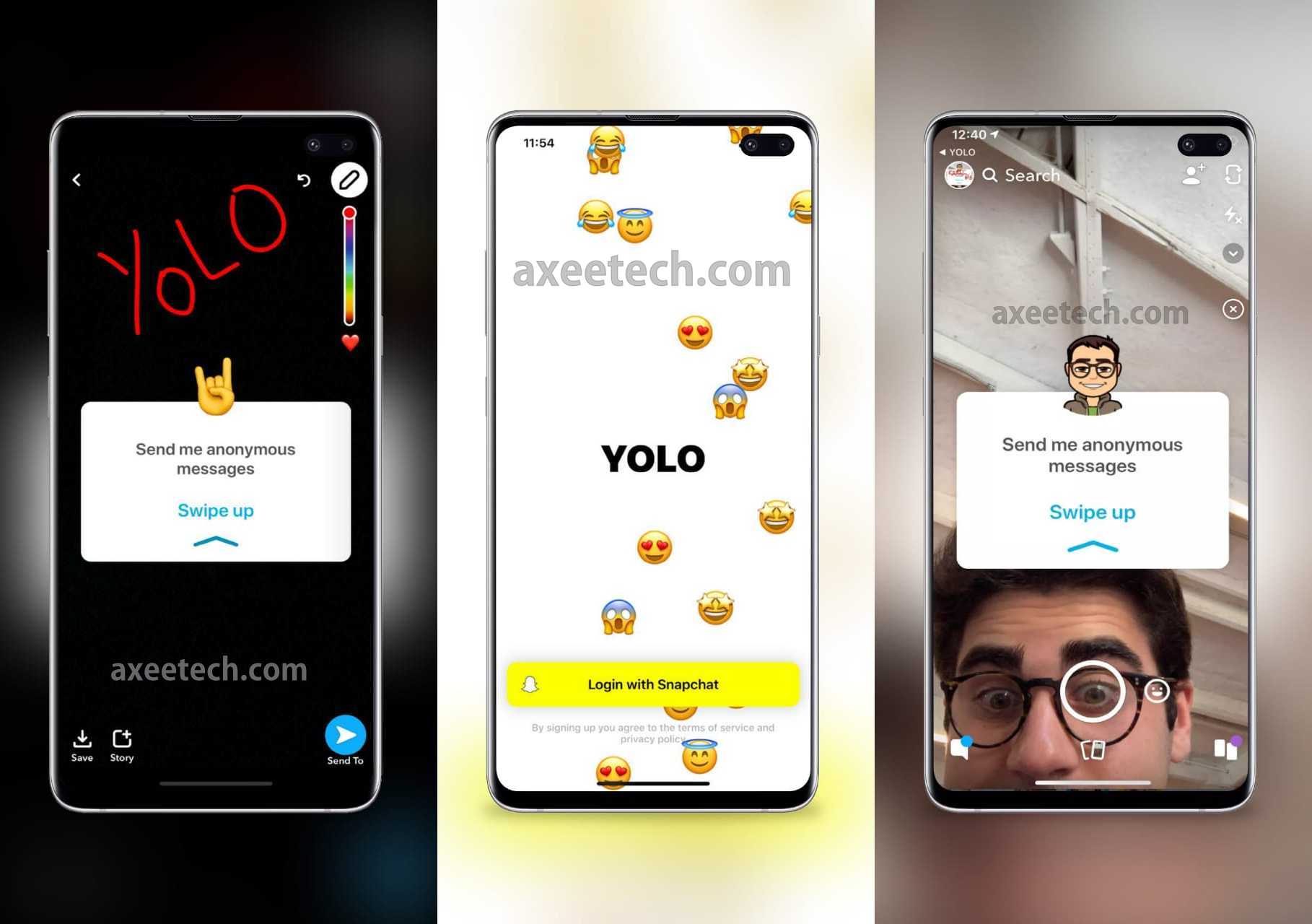 Yolo Anonymous Questions Apk for Snapchat Android