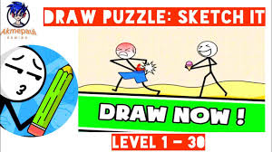 Draw puzzle sketch it Mod Apk