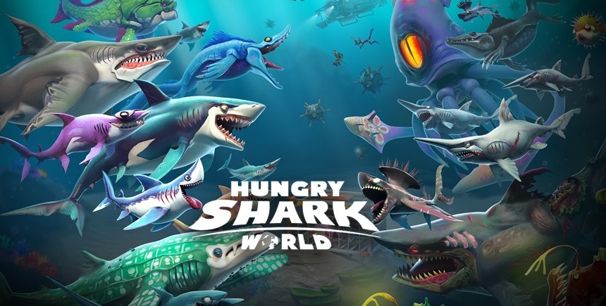 Hungry Shark World Mod Apk 4.1.2 with Unlimited Coins, Gems and Money