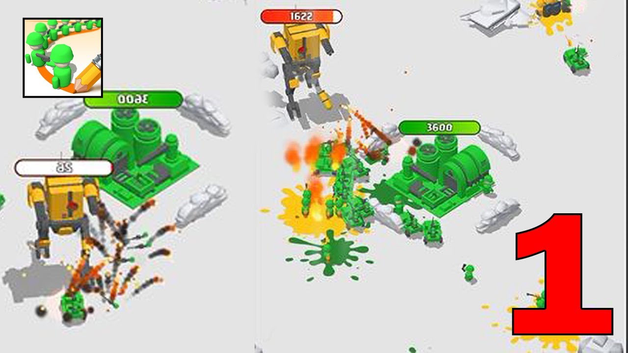 Toy Army: Draw Defense Mod Apk 1.2.2 with Unlimited Coins, Gems and