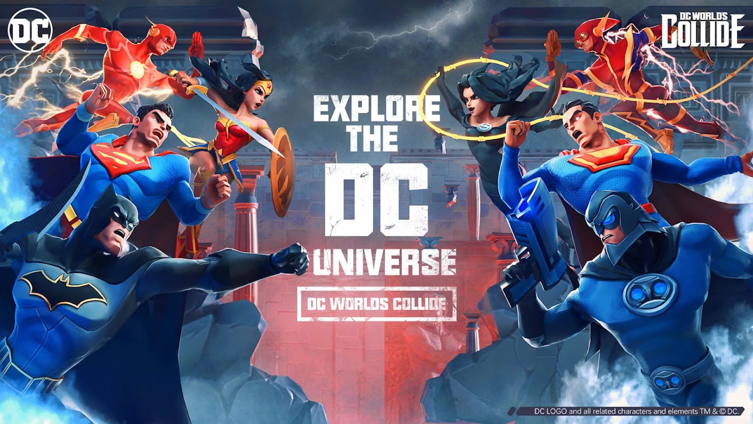 DC Worlds Collide Mod Apk